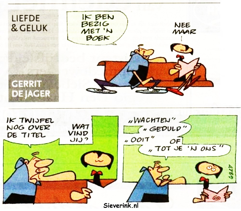 XXX Liefde en Geluk. Waar wachten we nog op ?